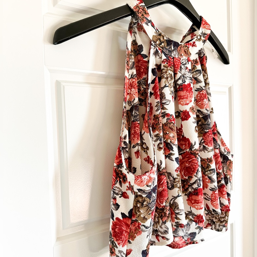 Pink Owl floral crop